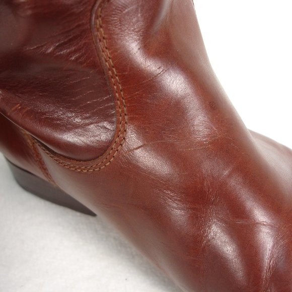 FRYE 77167 MELISSA LEATHER  TALL RIDING BOOTS 8 B - Picture 10 of 14